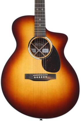 11sc13especialburst-01 Martin Sc-13e Special Acoustic-electric Guitar - Burst