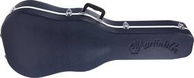 12d0003 Martin Dreadnought Acoustic Guitar Case - Navy Blue/silver
