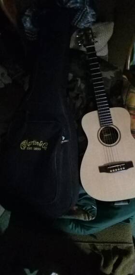 220813raco Martin Acoustic Guitar Lxm Little Natural S/n Mg 66120 Made In Mexico