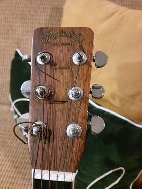 223216 Martin 1966 D 35 Six String Brazillian Rosewood Guitar