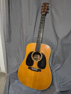 242673 Martin 1969 D-28 Acoustic Guitar With Original Case Usa Made Vintage