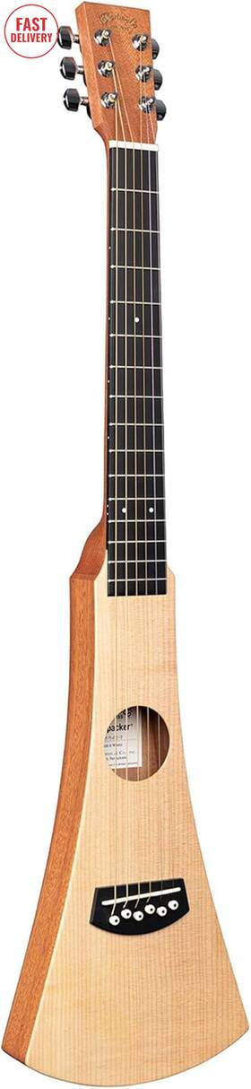 Martin 313031918986 3/4-size Steel String Backpacker Travel Guitar W Gig Bag