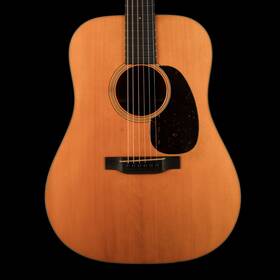 Martin 729789652469 D-18 Authentic 1937 Aged Natural With Case