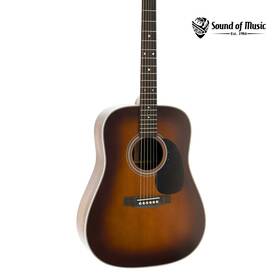1933 Martin 729789686464 D-28 Standard Series Acoustic Guitar With Hardshell Case - Ambertone
