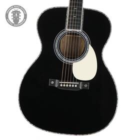 Style-42 Martin 729789694032 New Custom Shop Om 14-fret Black Top