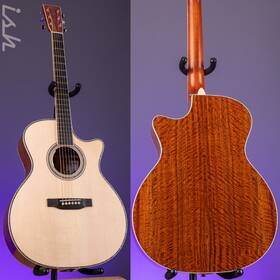 Gp41 Martin 729789694957 Custom Shop Style Italian Alpine Spruce Curly Muninga