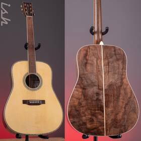 Martin 729789694964 Custom Shop D-41 Style Black Walnut Back And Sides