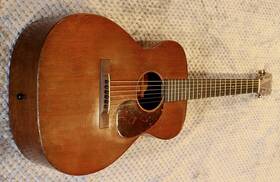 737xx Martin 1939 0-17 Pre-war Vintage Guitar With Hard Case