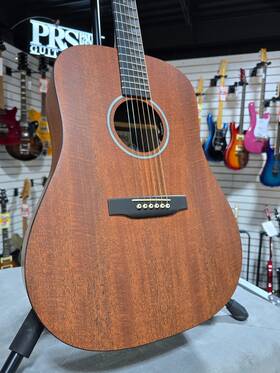 Martin D-x1el Left-handed Mahogany - Figured With Gig Bag And Plek D #448
