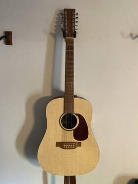 D12xm Martin 1999 12-string Dreadnought Acoustic Guitar With Hard Case Vintage