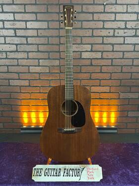 D15m-0308-u Martin Mint 2020 D-15m Mahogany Dreadnought Acoustic Guitar - Natural With H