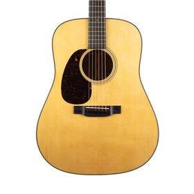 D18l Martin D-18 Acoustic Guitar Left Handed - Natural