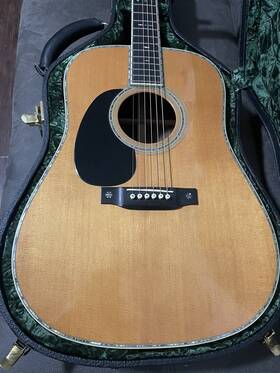 D42l Martin 2004 Acoustic Guitar Lh With Original Paperwork And Hardshell Case