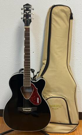 G5013ce Martin Gretsch Rancher Jr. Cutaway 6-string Acoustic Electric Guitar Black
