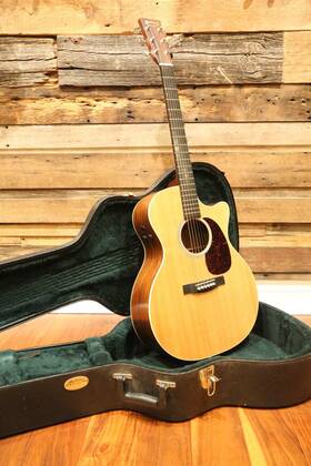 Gp-14f Martin 2015 Acoustic Guitar Custom Gp 14f Cutaway Ohsc Worldwide Shipping