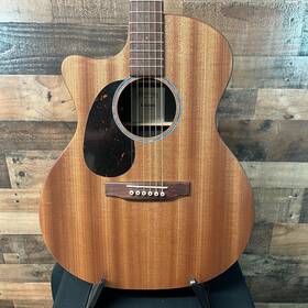 Gpc-x2e Martin Gpcx2el Ziricote Left Handed Natural Gig Bag Free Ship 161