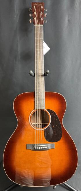 0000-18 Martin M/0000-18 Custom Shop Sinker Mahogany Acoustic Guitar 1933 Ambertone