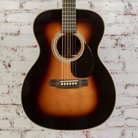 2658093 Martin Om-28 Sunburst Acoustic Guitar X8093