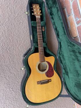 Sp000c-16 Martin Usa 1999 Special Edition Acoustic Electric Guitar With Case