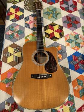 Spdc16re Martin 2002 Custom Limited Edition Acoustic/electric Guitar