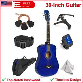 74628438 Master Play Acoustic Guitar For Kids - 30 Inch Beginner Learners Accoustic String