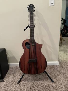 Michael Kelly 809164022121 Used Forte Exotic Je Java Ebony Acoustic/electric Guitar