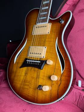 C21220258 Michael Kelly Hybrid Special With Hsc - Spalted Flame Maple Top