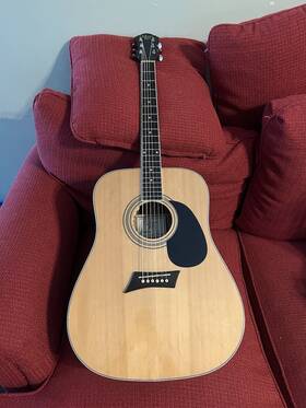 Michael Kelly N50s Nostalgia Series Acoustic-electric Guitar With Case-hard2find