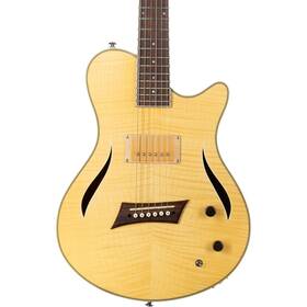 A7414 Micheal Kelly Michael Hybrid Thinline Acoustic Electric Guitar - Natural