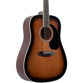 D150sb Mitchell Motion D150 Dreadnought Acoustic Guitar Sunburst