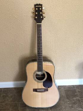 Md300s Mitchell Acoustic 6 String Guitar