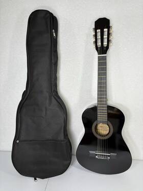 Mcg-30b Monkey Acoustic Guitar Black Made In China
