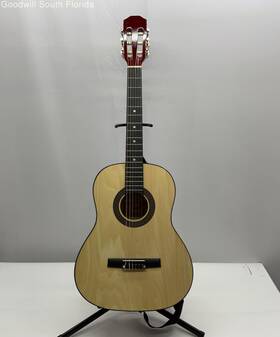 Monkey Mcg-36 Moukey Model Red Wooden 6-string Traditional Style Acoustic Guitar