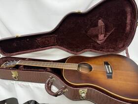 Morgan Monreoe Mv5-45 Monroe Acoustic Guitar Mv-25 Mint In Alligator Case