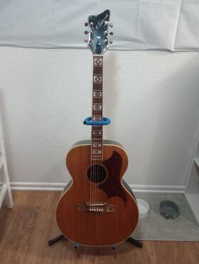 N710 National Inch Western 1967 Natural With Sunburst Back And Sides