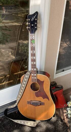 National N730 Vintage Western Acoustic Guitar