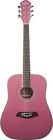 Og1p-a-u Oscar Schmidt Model Size Pink Dreadnought Acoustic Guitar 801128160603 Og1p-a-u Oscar Schmidt Model Size Pink Dreadnought Acoustic Guitar 801128160603