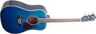 Og2tbl-a-u Oscar Schmidt Acoustic Guitar Blue 801128676616