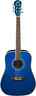 Oghstbl-a Oscar Schmidt Dreadnought Acoustic Trans Blue 801128583679
