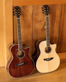 Orangewood Guitars 810002952098 Mason Live Acoustic Electric Guitar - Mahoganny