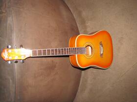 O61f-ys Oscar Schmidt 061f-ys By Washburn Sunburst Acoustic Guitar Model