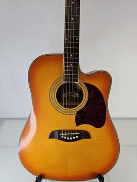 Am1090562 Oscar Schmidt 062cef Acoustic Guitar In Store Pickup