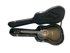 18-05-1 Oscar Schmidt By Washburn #oaceftb-a 6-string Acoustic Guitar With Hardshell Case