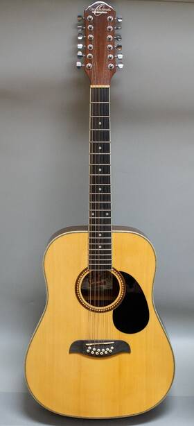 506560-od312-a Oscar Schmidt Ma4 By Washburn 12 String Acoustic Guitar