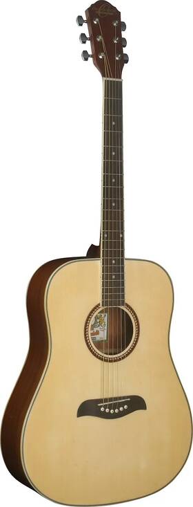 Oscar Schmidt Og2n-a Dreadnought Acoustic Guitar. Natural Spruce