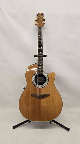 1667 Ovation Legend Natural Acoustic Electric Guitar Without Riginal Case