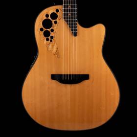 84ova006 Ovation Pre Owned 2007 Collectors Bcs Natural Acoustic Guitar With Ohsc