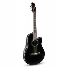 Cs24c-5g Ovation Celebrity Standard Acoustic Electric Classical Guitar Black