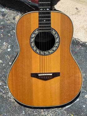 K1114-4 Ovation 1995 Inch Josh White Rare Custom Guitar Its 1 Of A Kind And Minty