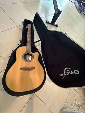 Op20 Ovation Guitar/ Hard Case